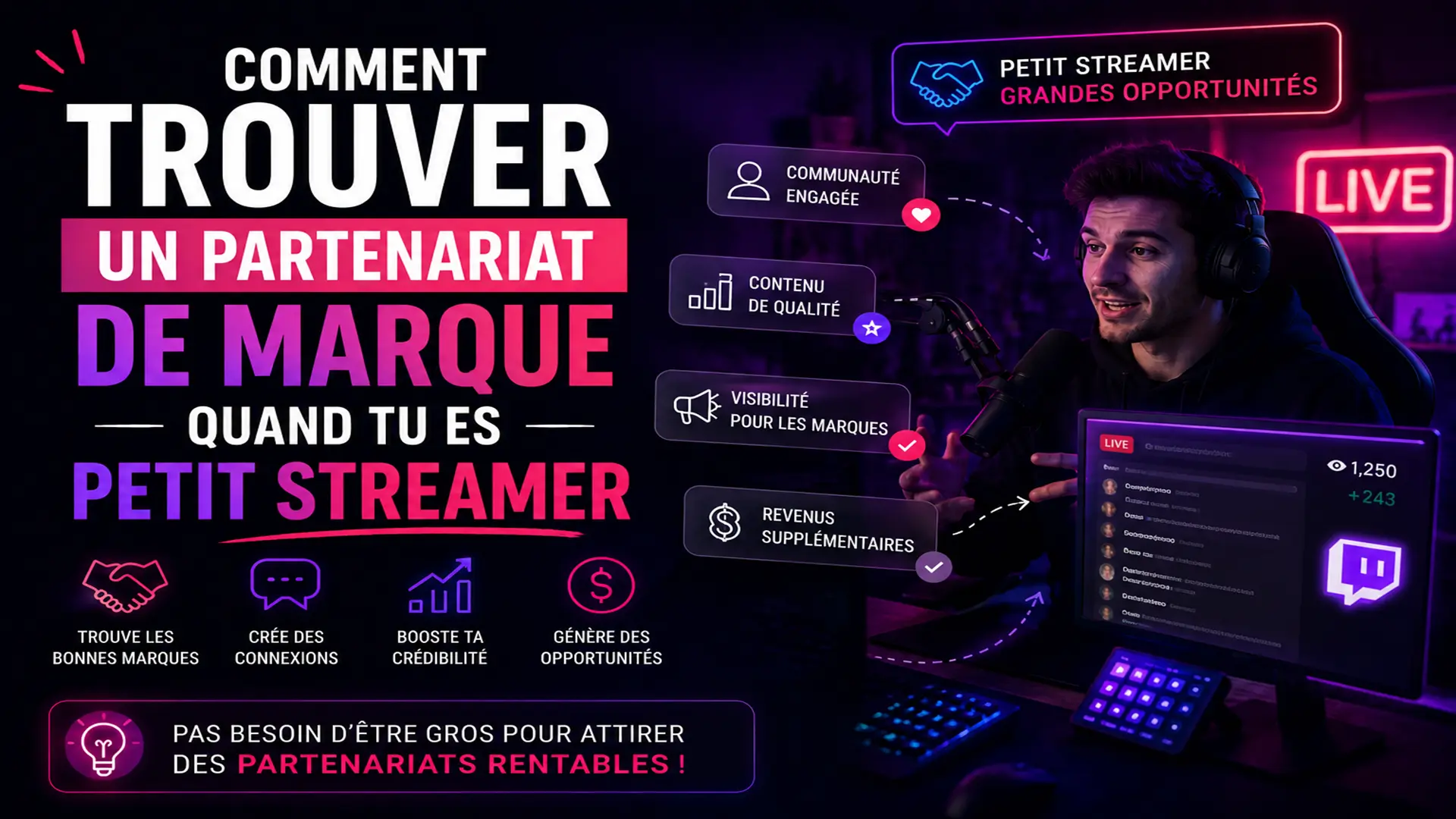 How to Find Brand Deals as a Small Streamer in 2026