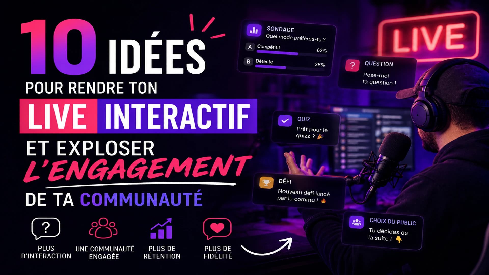 10 Ideas to Make Your Stream Interactive and Explode Community Engagement