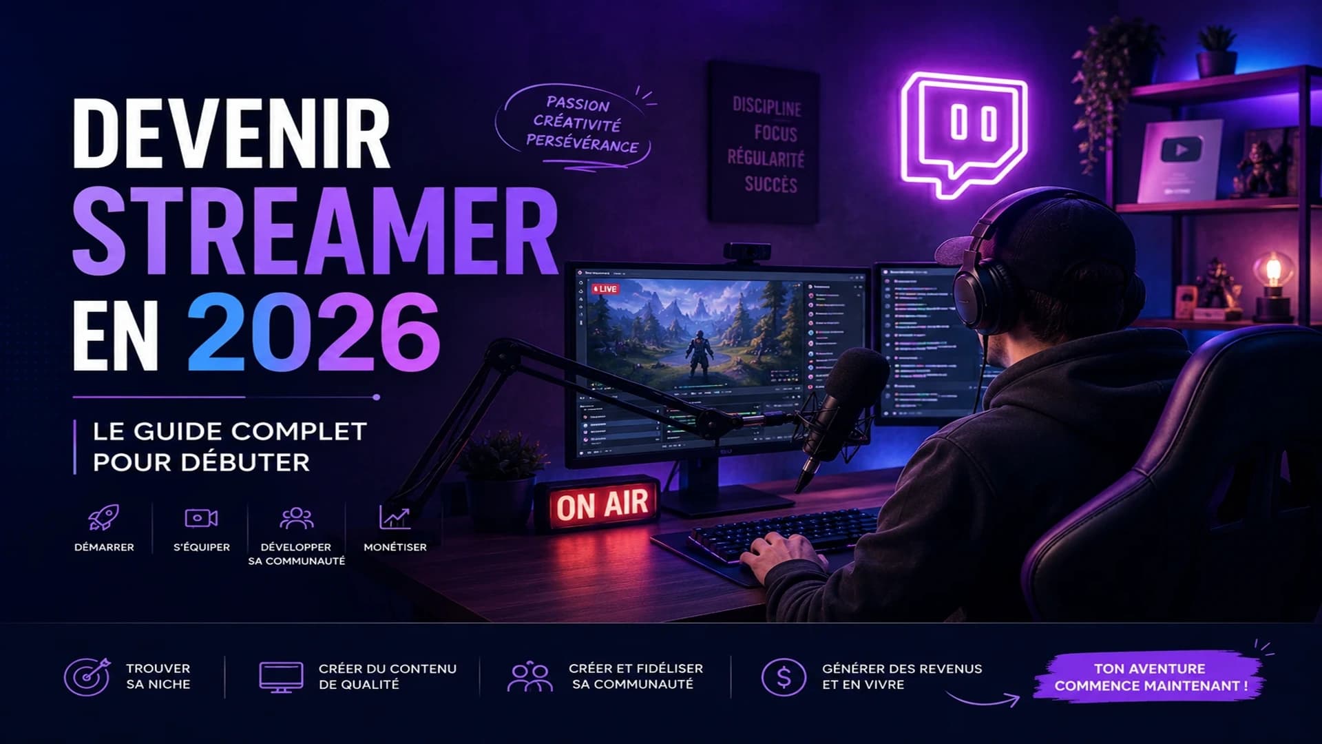 How to Become a Streamer in 2026: The Complete Beginner's Guide